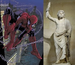 Zeus and Spiderman